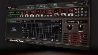 Mercuriall Reaxis  Lead Rhythm and Clean Tone Demo [upl. by Fabrianna]
