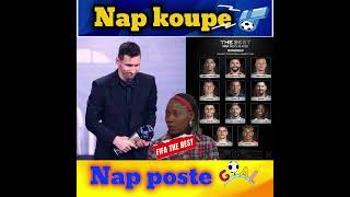 Ann tande kisa Berthinie di sou koze Messi yo nominé pou pran FIFA THE BEST LAN  koze yo ampil wi [upl. by Brownson]