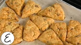 BaconCheddar Cheese Scones  Emeril Lagasse [upl. by Edlihtam923]