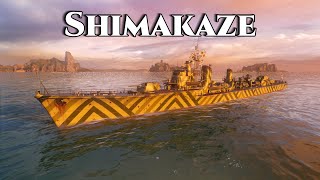 World of Warships Shimakaze  The Best Torps [upl. by Letnahc]