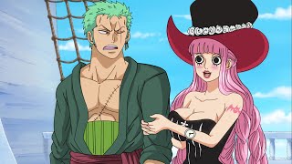 Reação de Zoro após Perona revelar porque se apaixonou por ele em One Piece [upl. by Zwart]