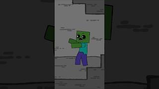 Alexs secret weapon against zombies 😎🎂🤢 minecraftcartoon subscribers 2danimation loop fun [upl. by Gilburt]