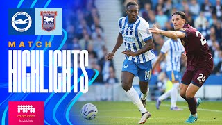 HIGHLIGHTS  Brighton v Ipswich  Premier League [upl. by Romalda]