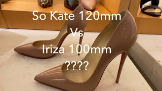 Christian Louboutin Iriza vs So Kate [upl. by Leland]