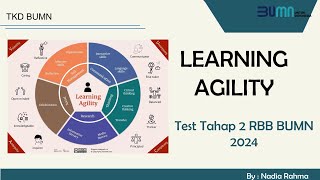 LEARNING AGILITY TEST TAHAP 2 RBB BUMN 2024 [upl. by Berky]