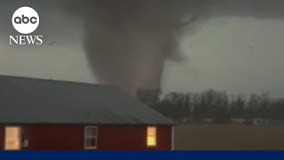 Powerful tornado touches down in Fryburg Ohio [upl. by Oeak9]