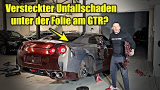 HORROR FUND am Nissan GTR  darum sollte man keine folierten Autos kaufen [upl. by Tager]