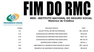 FIM DO RMC COMO ACABAR COM EMPRÉSTIMOS CONSIGNADOS CUIDADOS EM 2023 [upl. by Aneelak]