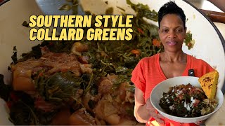 How to Make Collard Greens  REAL Southern Recipe with a Twist [upl. by Llenrub]