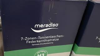 Lidl Angebot Matratze von Meradiso [upl. by Rinee30]