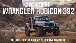 2024 Jeep Wrangler Rubicon 392  Broll Specifications Price Colors amp Wheels  WOC [upl. by Hilliary]