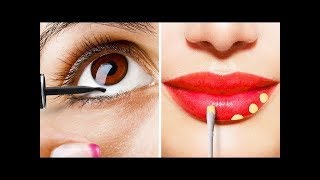 28 ASTUCES SYMPA DE BEAUTÉ ET DE MAQUILLAGE [upl. by Monjan]