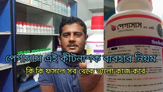 পেগাসাস কীটনাশক ব্যবহারের নিয়ম ও কি কি ফসলে ভালো কাজ করে Syngenta Krishi TV [upl. by Baylor]