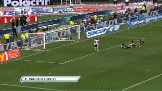 Gol de Erviti River 2 Boca 2 Torneo Inicial 2012 Fecha 12 Fútbol Para Todos [upl. by Lennahs663]