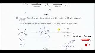 970122FM24Q2 Cambridge International AS Level Chemistry FebruaryMarch 2024 Paper 22 Q2 [upl. by Nibbs]