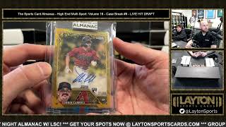 The Sports Card Almanac  High End Multi Sport Volume 16  Case Break 9 [upl. by Adehsar]