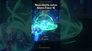 NEUVILLETTE SOLOS ABYSS FLOOR 12 [upl. by Ynots327]