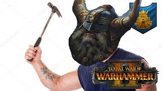 Dwarfs vs Dark Elves  STOP HAMMER TIME  Total War Warhammer 2 [upl. by Roon]