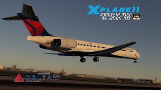 XPlane 11 🔴 Live 🔴  AC Request RotateSim MD90 IAE Engine Mod  KATL✈️KDAL✈️KMSY [upl. by Henryetta667]