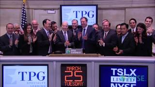 TPG Specialty Lending Celebrates IPO on the NYSE [upl. by Wilek]