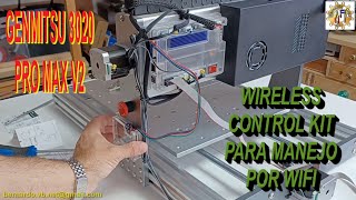 Modulo WiFi para Genmitsu 3020 PRO MAX V2 CNC Router Engraver Metal and Wood 100 EXPLICADO [upl. by Arther33]