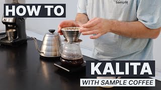 Kalita Wave Coffee Recipe [upl. by Alexine]