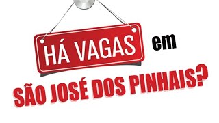 Tem EMPREGOS em São José dos Pinhais e Curitiba [upl. by Nyrehtak]