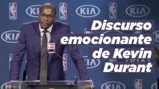 Discurso emocionante do jogador de basquete Kevin Durant [upl. by Constant]