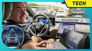 Mercedes Drive Pilot im echten Test Automatisiertes Fahren Level 3 ausprobiert amp jetzt in Serie [upl. by Zinck]