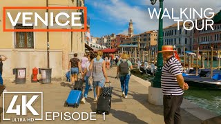 VENICE Italy  4K City Walking Tour  Episode 1  Exploring European Cities [upl. by Darren]