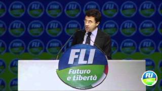 Italo Bocchino  Futuro e Libertà Milano 110211 13 [upl. by Sidnal753]