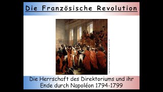 Französische Revolution Zusammenfassung  Teil 4 Die dritte Phase 17941799 [upl. by Etnovaj]