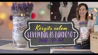 Levendulás fürdősó házilag  INSPIRACIOKHU [upl. by Venterea]