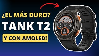 ¿El Mejor SMARTWATCH RESISTENTE AL AGUA Y GOLPES BARATO  KOSPET TANK T2 REVIEW [upl. by Brittnee]