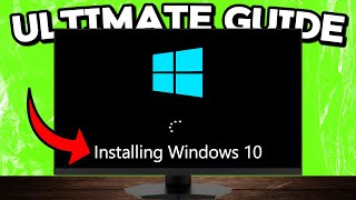 How to Install Windows 10 from USB  ULTIMATE StepbyStep Guide [upl. by Dust]