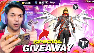 Free Fire New Booyah Pass Giveaway  Lokesh Gamer freefire live [upl. by Nomal]