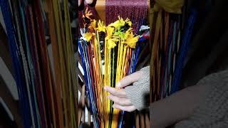 Untwist tabletweaving cardweaving weaving tenunkartu tenunpallawa tenun [upl. by Akemrehs]