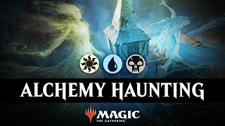 ☀️💧💀 ALCHEMY  Esper Hallowed Haunting Control Deck  Ranked MTG Arena [upl. by Howey]