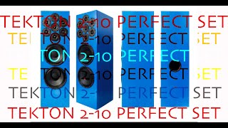 FIRST REVIEW Tekton 210 Perfect Set speakers [upl. by Tudela]