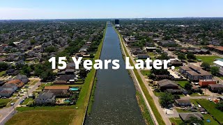 New Orleans Levee System Aerial Video Tour [upl. by Rojam324]