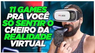 11 Games VR Para Jogar No Cardboard VRBox Bobo Z4 Só O Cheirinho Da Realidade Virtual [upl. by Netsruk]