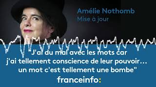 Amélie Nothomb  quotJai du mal avec les motsquot [upl. by Gena]