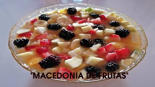 Macedonia de frutas [upl. by Oijile]