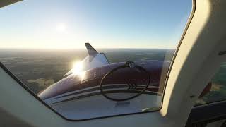 MSFS 2020 Real Pilot  Piston B60 Duke Turn up the sound an afternoon of touch and goes Amazing [upl. by Amak]