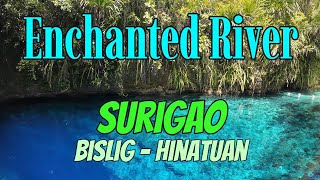 Filippinerna del 6 Enchanted River Bislig Hinatuan Surigao [upl. by Milla939]