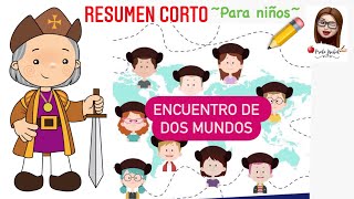 Descubrimiento de América RESUMEN PARA NIÑOS [upl. by Afaw676]