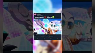 Master roshi ❌ Saitama ✅ goku muigoku dbz viralvideoanime shortsfeed carryminati bardock db [upl. by Ainezey]