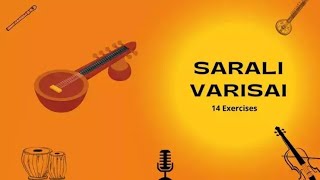 Sarali Varisai 14  Music Learning  Master Ruthik [upl. by Rhianon784]