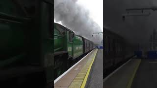 LNER Thomson Class B1 61306 Mayflower passes West Drayton [upl. by Sadnalor]