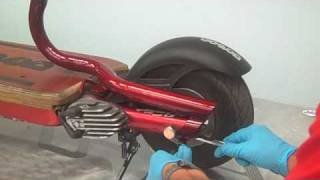 Installing the Seat and Basket Kit on the ESR750 GoPed model [upl. by Aicil]